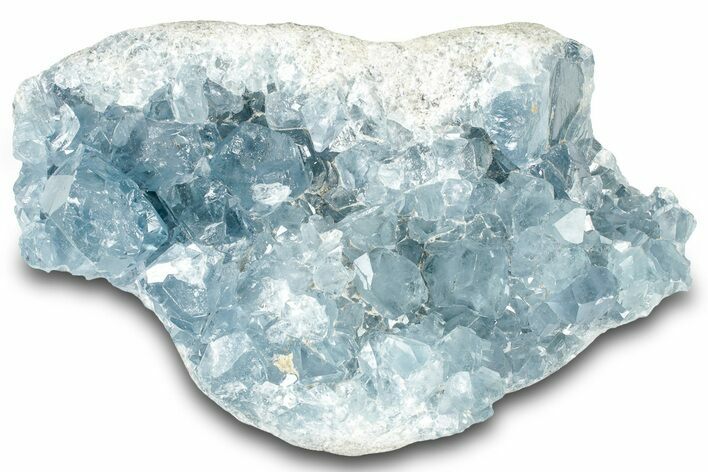 Sparkling Celestine (Celestite) Crystal Cluster - Madagascar #322203